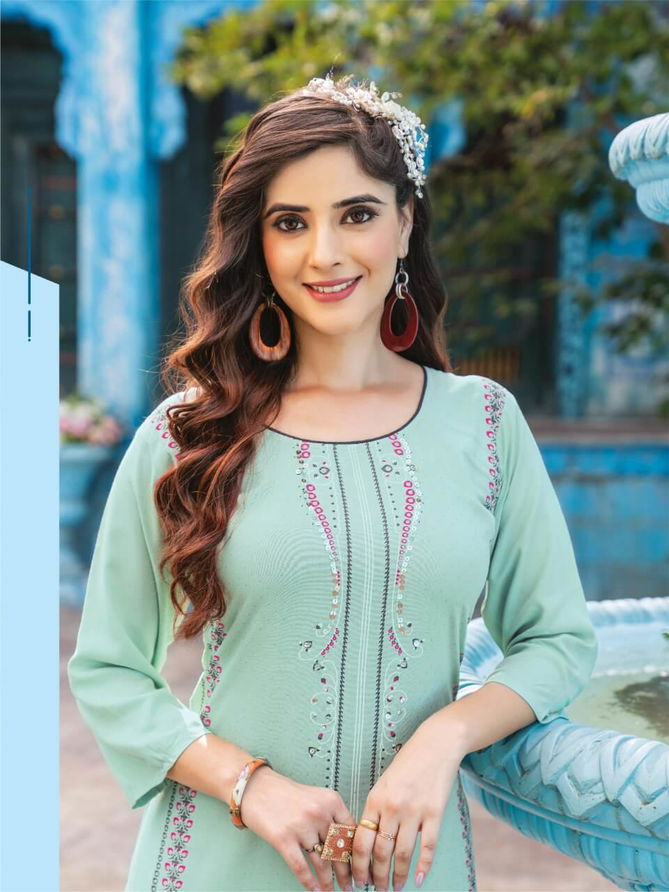 Heritage Kimaya 4 Regular Wear Wholesale Designer Kurtis
